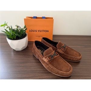 Authentic ❤️BRUNO MAGLI Lux Suede Loafers Men’s 7 [BRAND NEW]